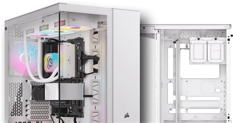 6500X Mid-Tower Dual Chamber PC Case White, 55% OFF