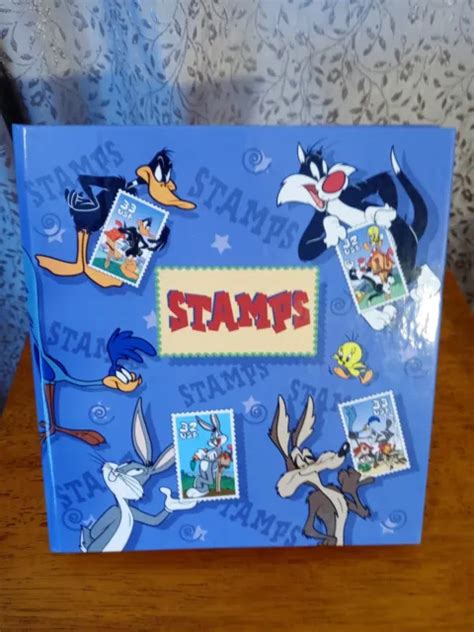 USPS OFFICIAL LOONEY Tunes Vintage 2000 Stamp Collection Book Album ...