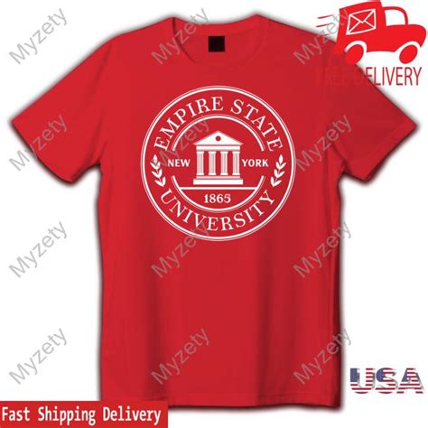 Empire State University New York Logo Shirt - Myzety