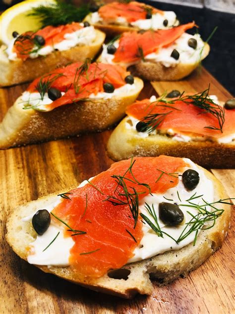 Smoked Salmon Crostini - Cooks Well With Others