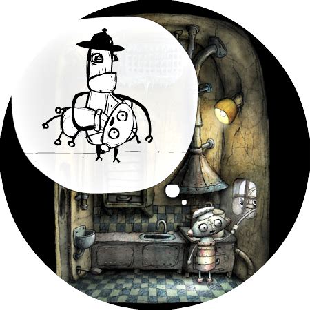 Machinarium Walkthrough - The Lift and Kitchen - GEEKEDCARTREE