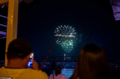 Americans July Fourth with a bang as fireworks light up the night sky in New York and Washington ...