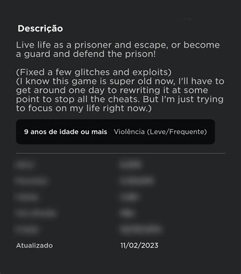 RTC em português on Twitter: "COMUNIDADE: O criador do Prison Life ...