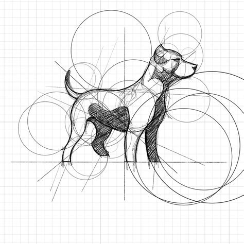 Dog logo design | sketch stage ★ We offer best logo designs for your business. PM us for details ...