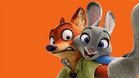 Zootopia, rabbit, cartoon, fox, HD Wallpaper | Rare Gallery