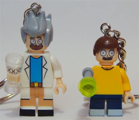 Rick And Morty Set Llaveros Figuras Compatibles Con Lego - $ 140.00 en ...