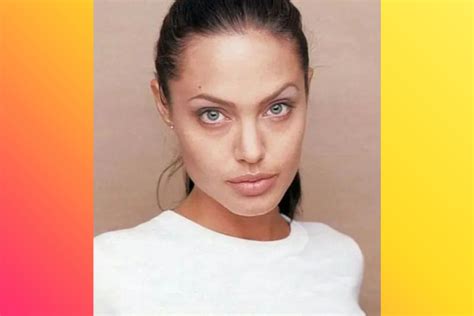 10 Stunning No-Makeup Photos of Angelina Jolie Showcasing Her Natural ...