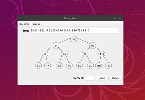 GitHub - kurotych/binary-tree-visualizer: Binary Tree Qt