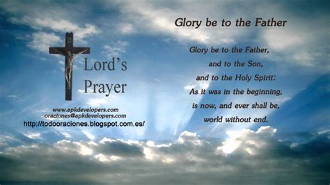 Catholic prayers - Glory be to the Father - YouTube