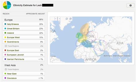 Updated AncestryDNA Results