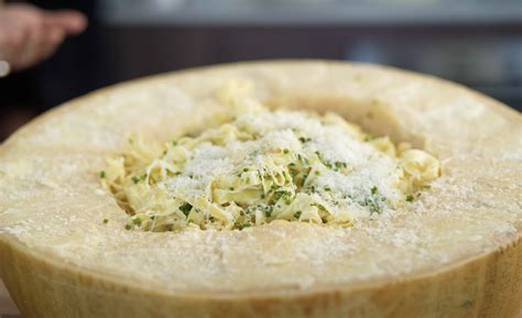 Parmesan Wheel Pasta Recipe - Nick DiGiovanni