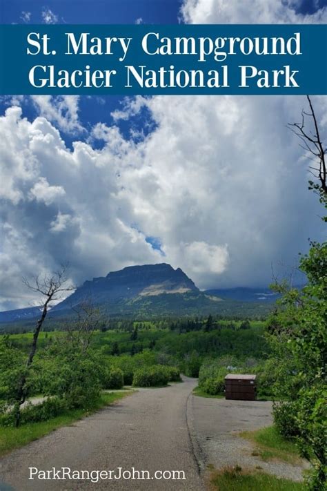 St. Mary Campground - Glacier National Park | Park Ranger John