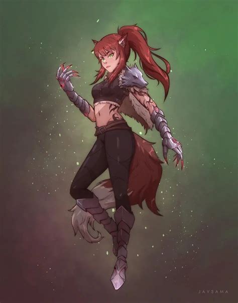 [ART] Red Wolf : DnD | Anime wolf girl, Wolf character, Red wolf