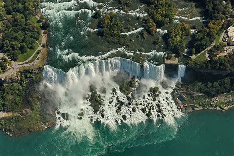 Waterfall Aerial View wallpaper | other | Wallpaper Better