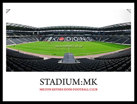 Milton Keynes Dons FC | Stadium MK | Football League Ground Guide