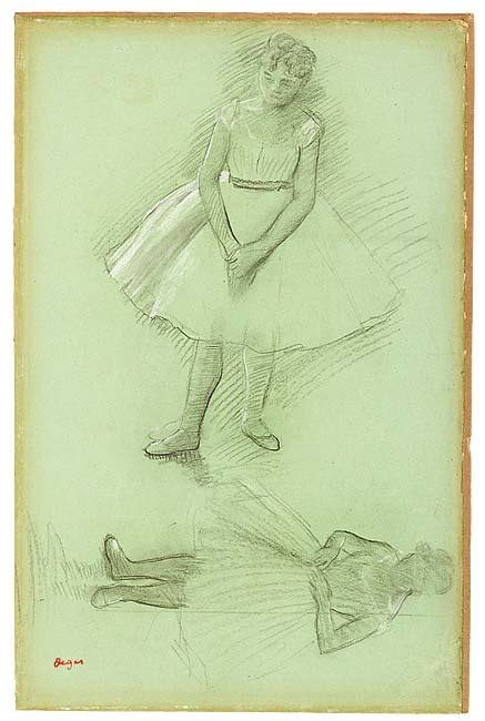 Degas Line Drawings