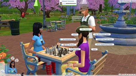 Sims 4 Gameplay Screen