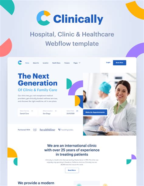 Clinically - Doctor HTML5 Responsive Website Template