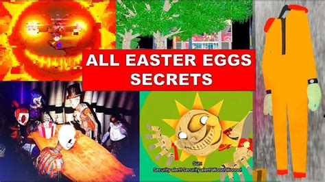 FNAF Security Breach ALL EASTER EGGS AND SECRETS - YouTube