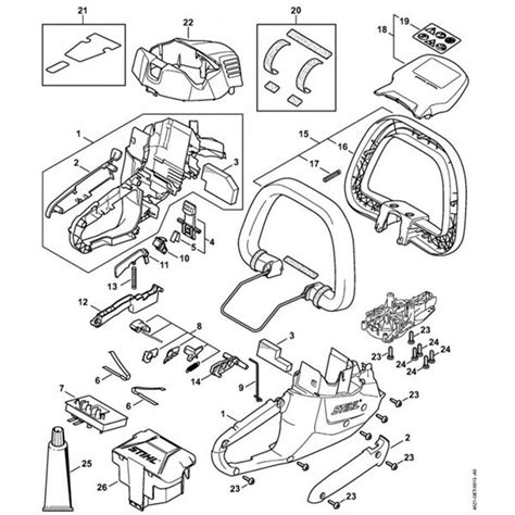 Stihl Hsa 86 Parts Diagram