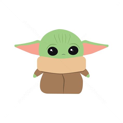 Super cute baby Yoda svg png jpeg AI EPS digital file | Etsy in 2021 | Cute cartoon wallpapers ...