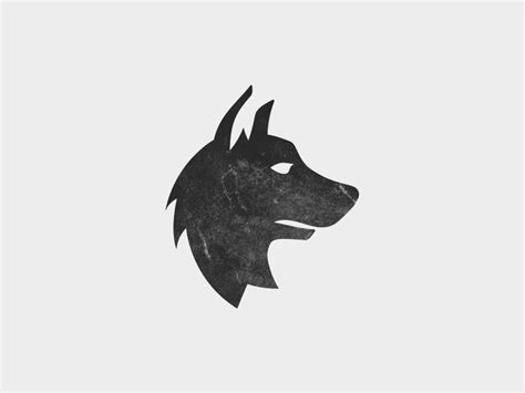 Black and White Dog Logo - LogoDix