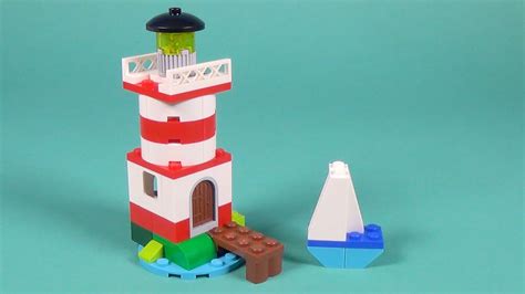 Lego Lighthouse Building Instructions - Lego Classic 10692 "How To" - YouTube