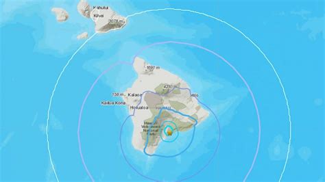 3.8 magnitude earthquake strikes Sunday night near Pāhala on Big Island ...