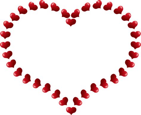 Heart Outline Little Hearts transparent PNG - StickPNG