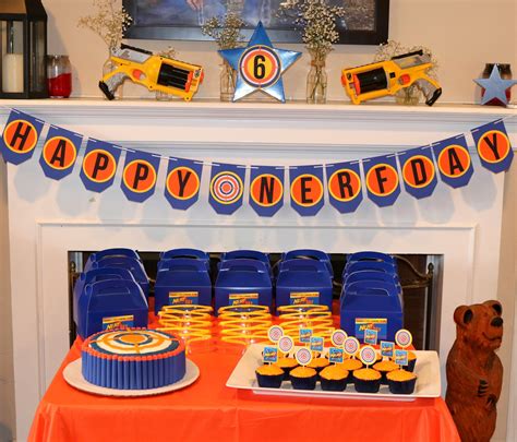 Invite and Delight: Nerf Gun Party