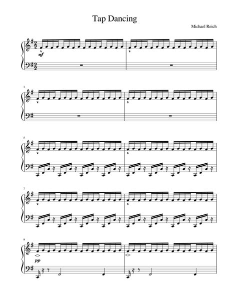 Tap Dancing - piano tutorial