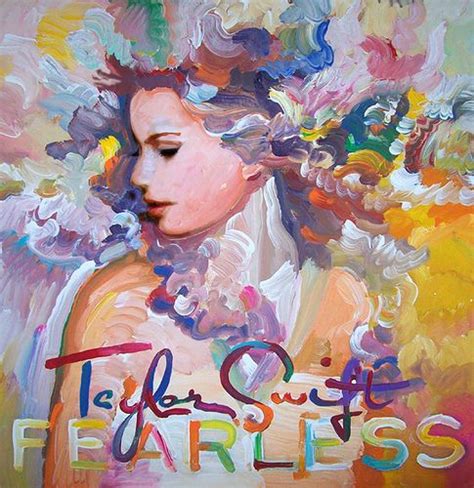 Taylor Swift Fearless album cover pop art painting by Howie Green Taylor Swift Fearless Album ...