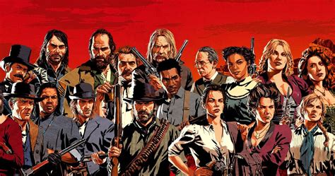 Red Dead Redemption 2: Ranking The Van Der Linde Gang From Oldest To Youngest