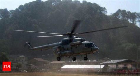 IAF Helicopter Crash: IAF's MI-17 helicopter crash-lands in Uttarakhand | India News - Times of ...