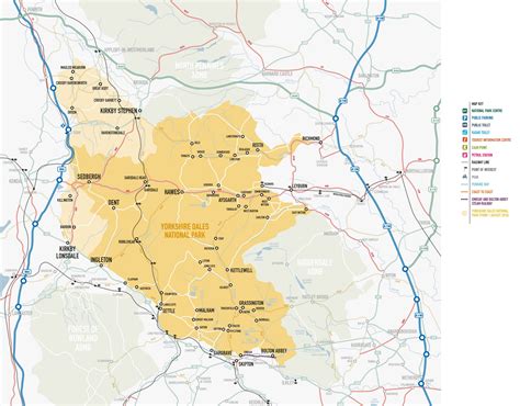 Yorkshire Dales National Park Map - Fgo Summer Event 2024