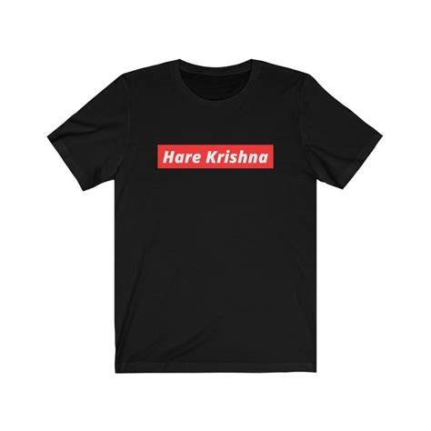 Hare Krishna Shirt Hindu Vedic ISKCON Unisex Tshirt Yoga - Etsy