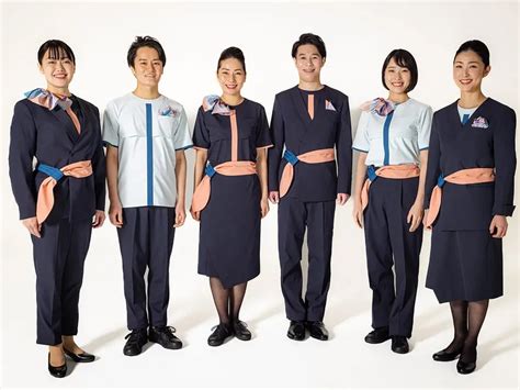 The new Air Japan brand unveils its uniforms