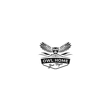 House Logo Design Vector PNG Images, Owl House Logo Design, Owl, Symbol, House PNG Image For ...