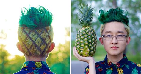 This Guy Lost A Bet, So His Cousin Got To Dress His Hair