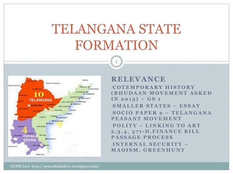 PPT - TELANGANA STATE FORMATION PowerPoint Presentation, free download ...