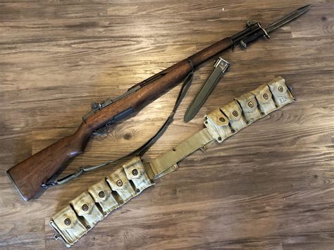 My newest purchase, fully authentic WWII M1 Garand set, everything ...