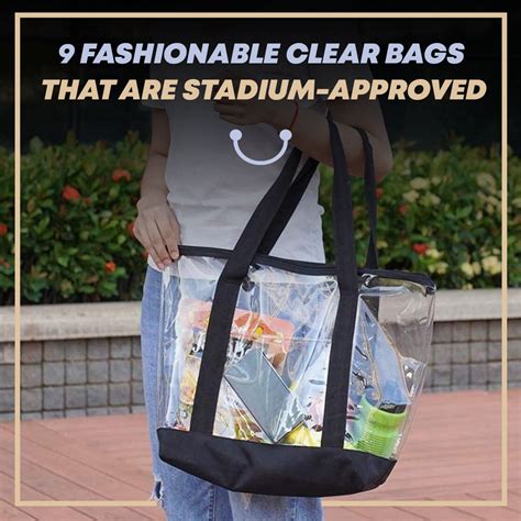 9 Fashionable Clear Bags That Are Stadium-Approved