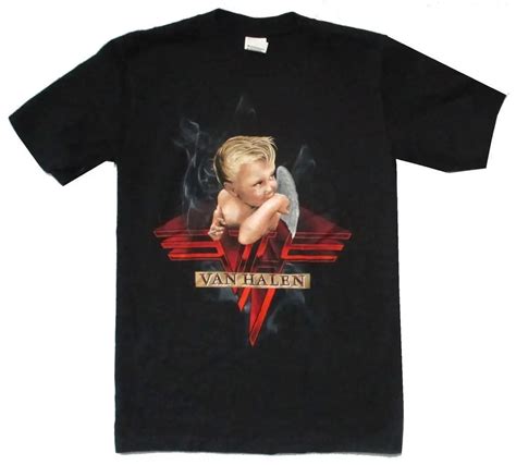 Van Halen 1984 Album Cover Classic Image Black T Shirt New Official-in T-Shirts from Men's ...