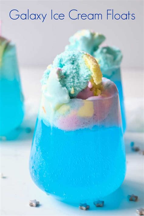 Blue Ice Cream Float Recipe - Mama Likes To Cook