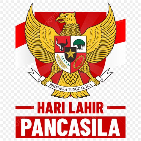 Garuda Pancasila Vector Art PNG, Hari Lahir Pancasila Garuda Indonesia Symbol Design Png ...