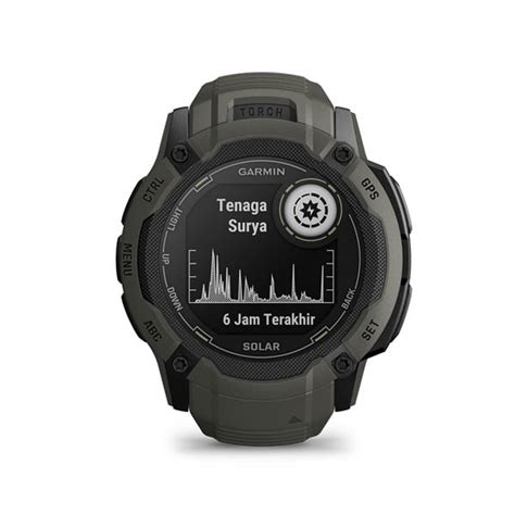 Instinct 2X Solar - Jam Tangan GPS Tenaga Surya (Moss) | Smartwatch | Garmin Indonesia