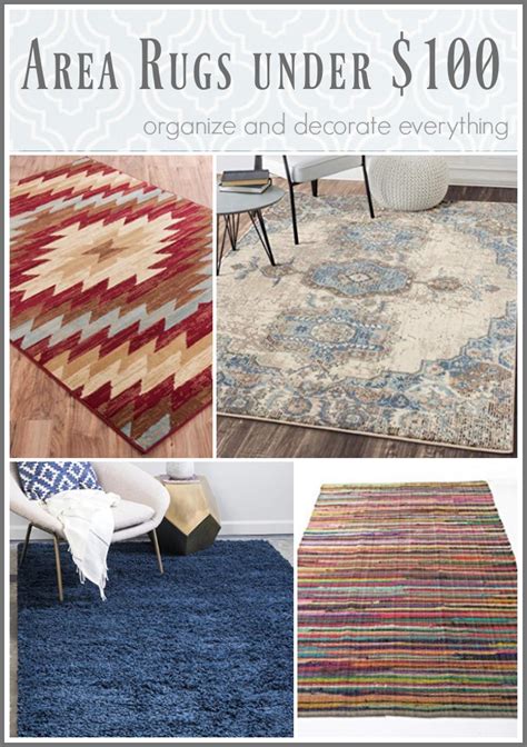 Area Rugs under $100 - Friday Favorite Finds - Organize and Decorate ...