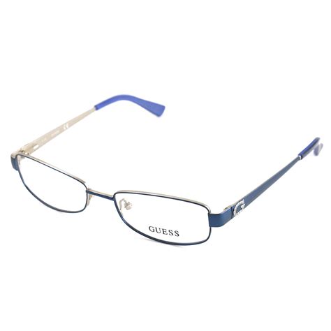 Guess Eyeglasses Womens GU2569 091 Blue 53 17 135 Frames Oval - Walmart.com