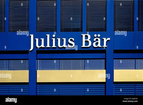 Logo Julius Baer Bank Stock Photo - Alamy