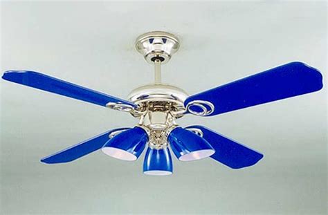 Blue ceiling fans - Choosing the best by setting the first out - Warisan Lighting